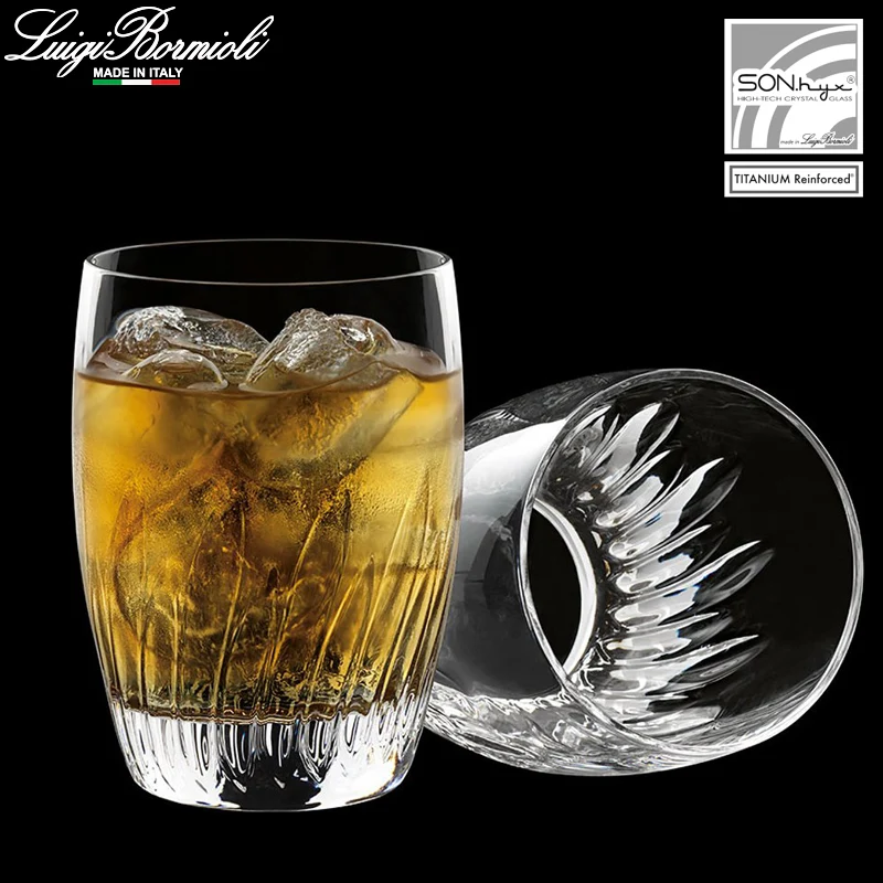 34.5 cl - Mixology Bicchiere Whisky in Vetro - Set 6 Pezzi
