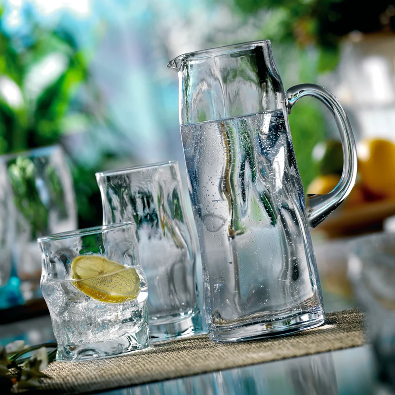 45 cl - Sorgente Bicchiere Bibita in Vetro - Set 6 Pezzi