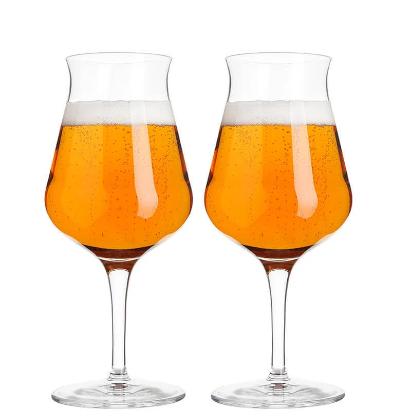 42 cl - Birrateque Calice Birra in Vetro - Set 2 Pezzi