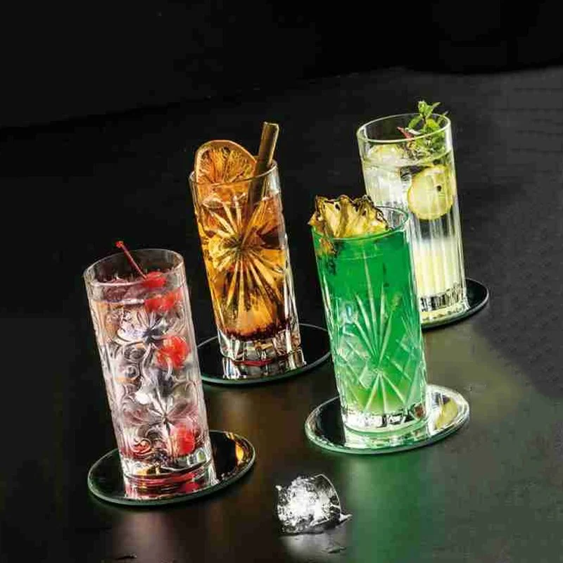 36 cl - Mixology Bicchiere Bibita in Vetro - Set 4 Pezzi