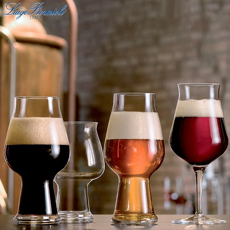 Birrateque Bicchiere Birra in Vetro - Set 6 Pezzi
