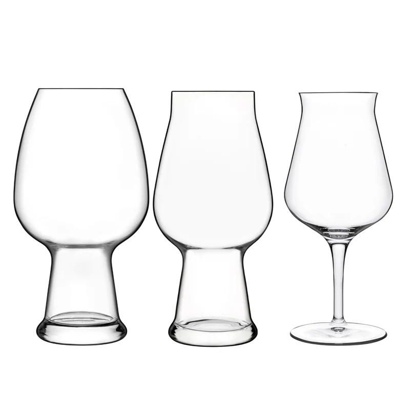Birrateque Bicchiere Birra in Vetro - Set 6 Pezzi