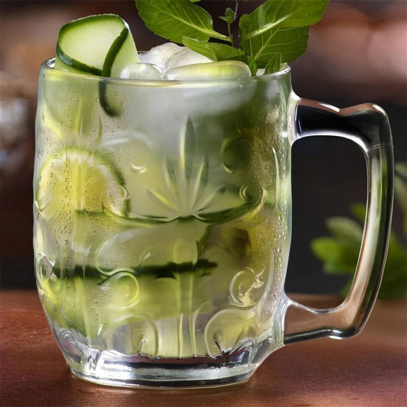43 cl - Tattoo Bicchiere Moscow Mule in Vetro - Set 4 Pezzi