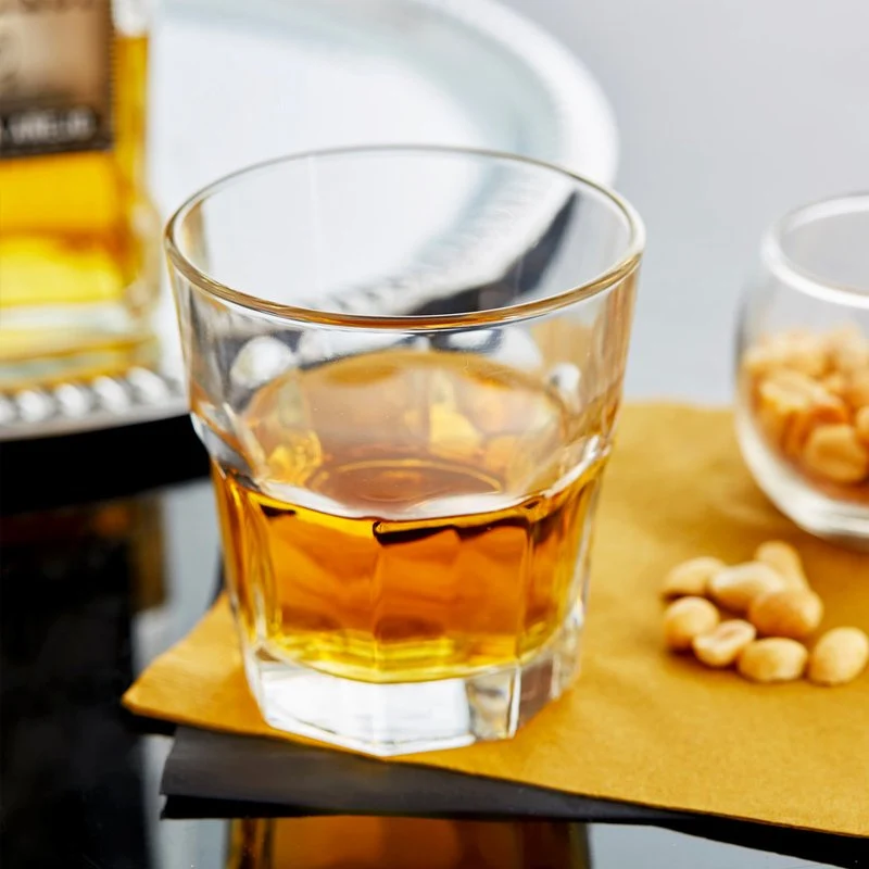 20.7 cl - Gibraltar Bicchiere Whisky in Vetro - Set 12 Pezzi