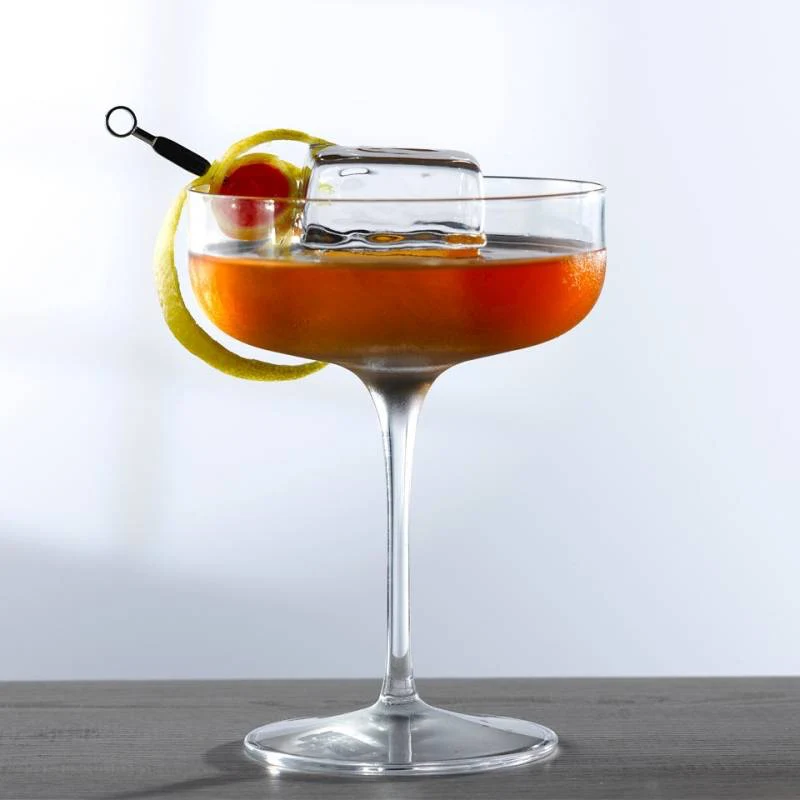 30 cl - Sublime Coppa Champagne in Vetro - Set 4 Pezzi