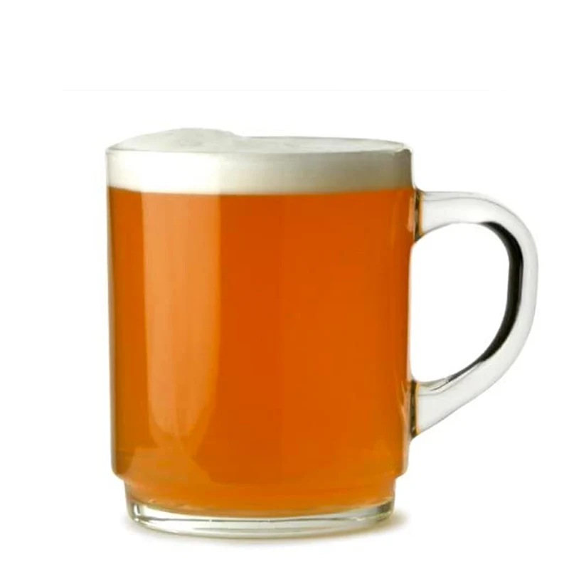 25 cl - Bock Mug in Vetro Temperato - Set 6 Pezzi