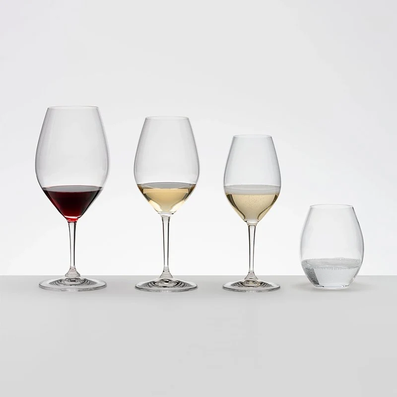 44 cl - Wine Friendly Calice Multiuso in Vetro - Set 4 Pezzi