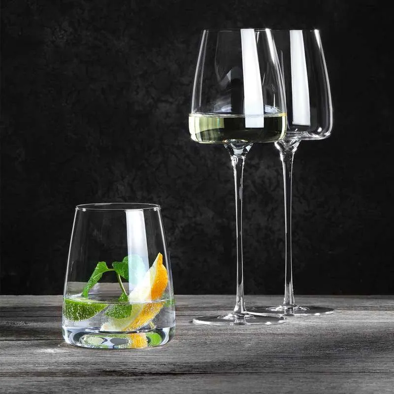 34 cl - Vision Fresh Calice Vino Bianco in Vetro - Set 2 Pezzi