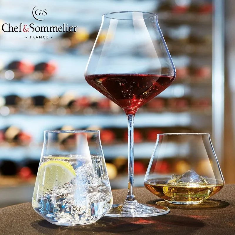 55 cl - Reveal Up Calice Vino Rosso in Vetro - Set 6 Pezzi