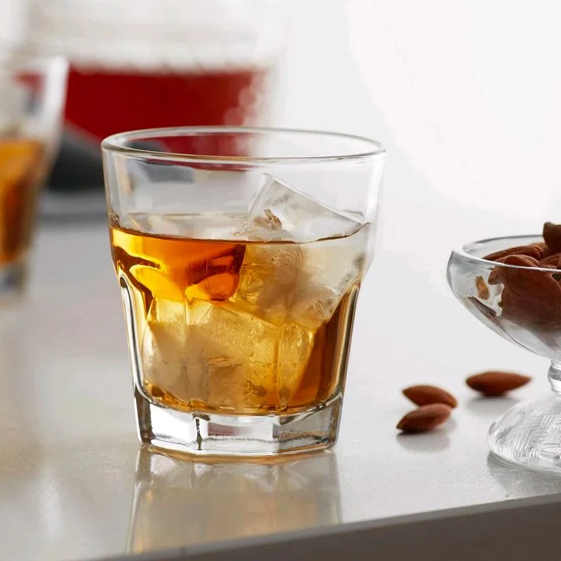 26.6 cl - Gibraltar Bicchiere Whisky in Vetro - Set 12 Pezzi