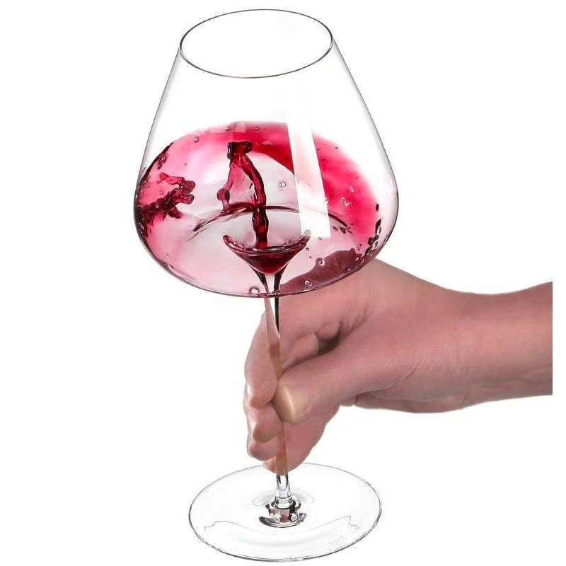 85 cl - Vision Balanced Calice Vino Rosso in Vetro - Set 2 Pezzi