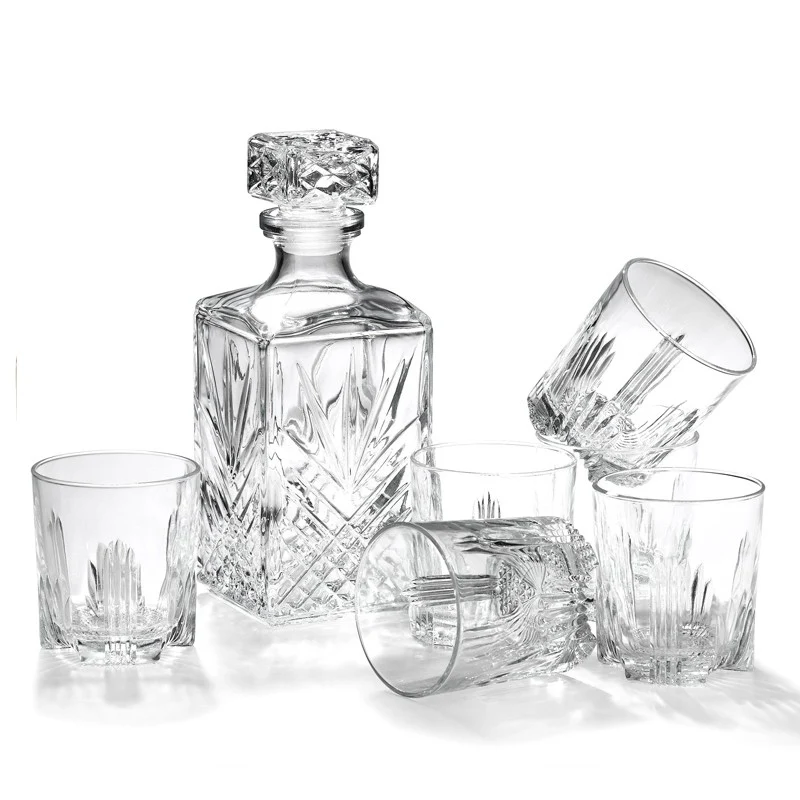 Selecta Set Whisky in Vetro - Set 7 Pezzi