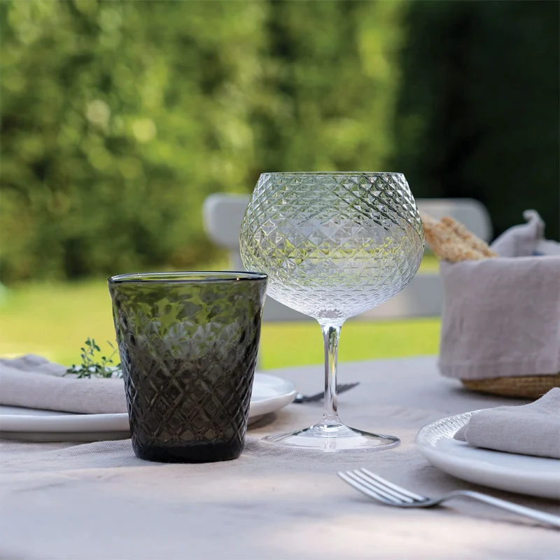52 cl - Veneziano Mixology Calice Gin Tonic in Vetro - Set 4 Pezzi