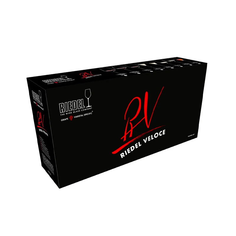 Veloce Set Calici Degustazione in Vetro - Set 4 Pezzi