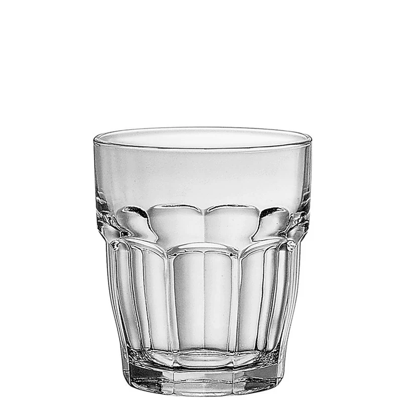 20 cl - Rock Bar Bicchiere Bibita in Vetro Temperato - Set 36 Pezzi