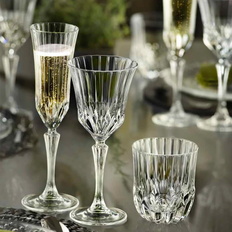 28 cl - Adagio Calice Acqua in Vetro - Set 6 Pezzi