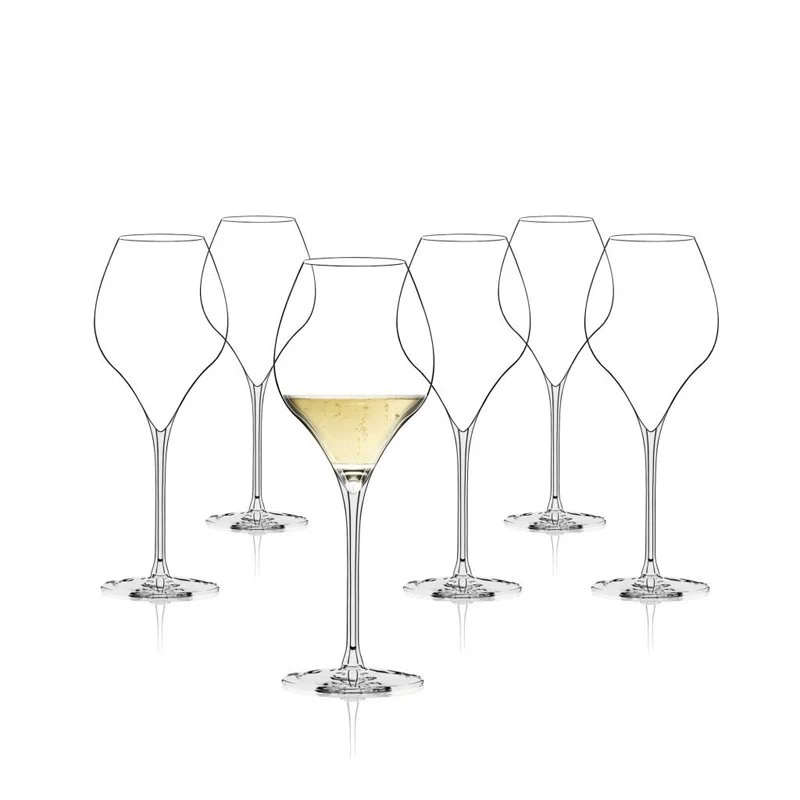 44.5 cl - Masterclass Xtreme Calice Vino Bianco in Vetro - Set 6 Pezzi