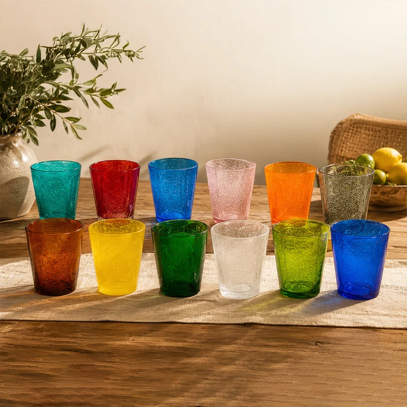 34 cl - Giada Bicchiere Acqua in Vetro - Set 12 Pezzi