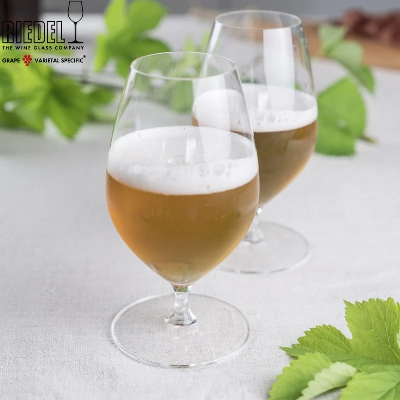 43.5 cl - Veritas Calice Birra in Vetro Soffiato - Set 2 Pezzi