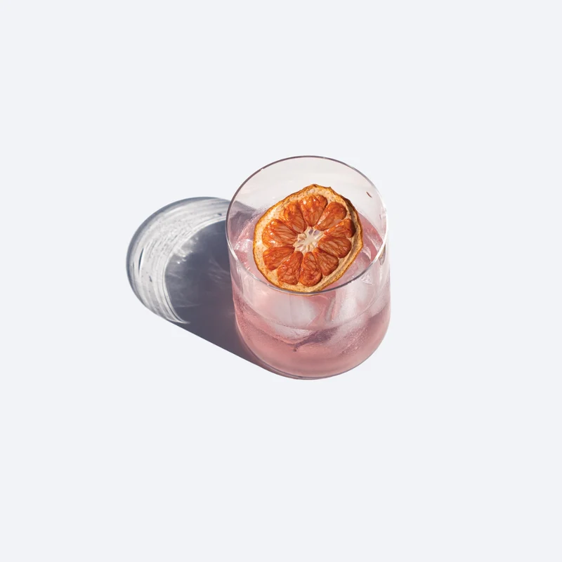 34 cl - Chiaro Di Luna Bicchiere Whisky in Vetro Soffiato - Set 6 Pezzi