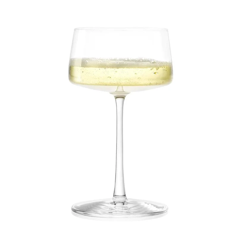 27.6 cl - Power Coppa Champagne in Vetro - Set 6 Pezzi