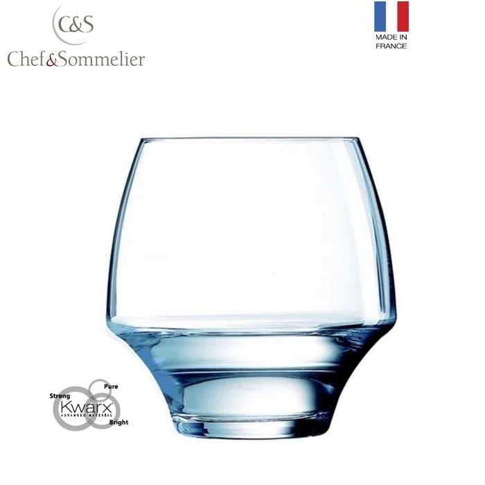 38 cl - Open Up Bicchiere Acqua in Vetro - Set 6 Pezzi