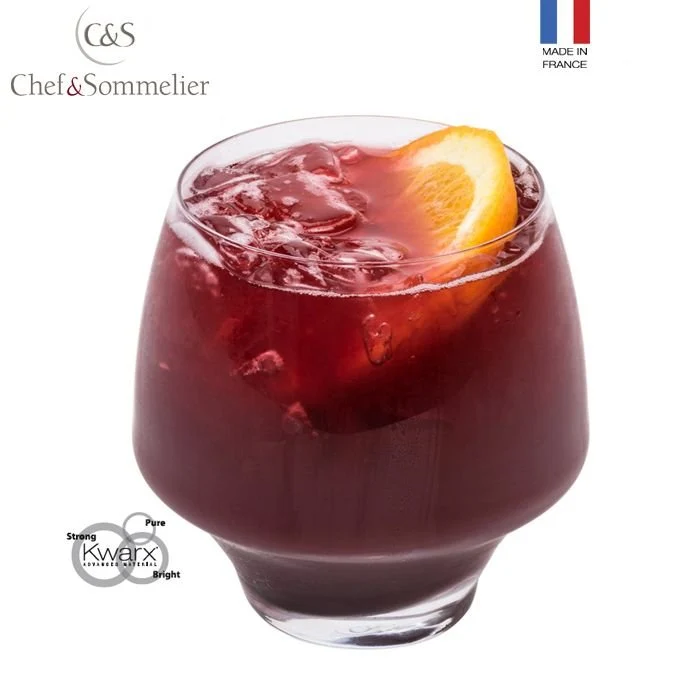 38 cl - Open Up Bicchiere Acqua in Vetro - Set 6 Pezzi
