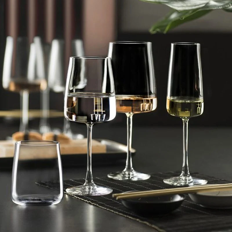 44 cl - Essential Calice Vino Bianco in Vetro - Set 6 Pezzi