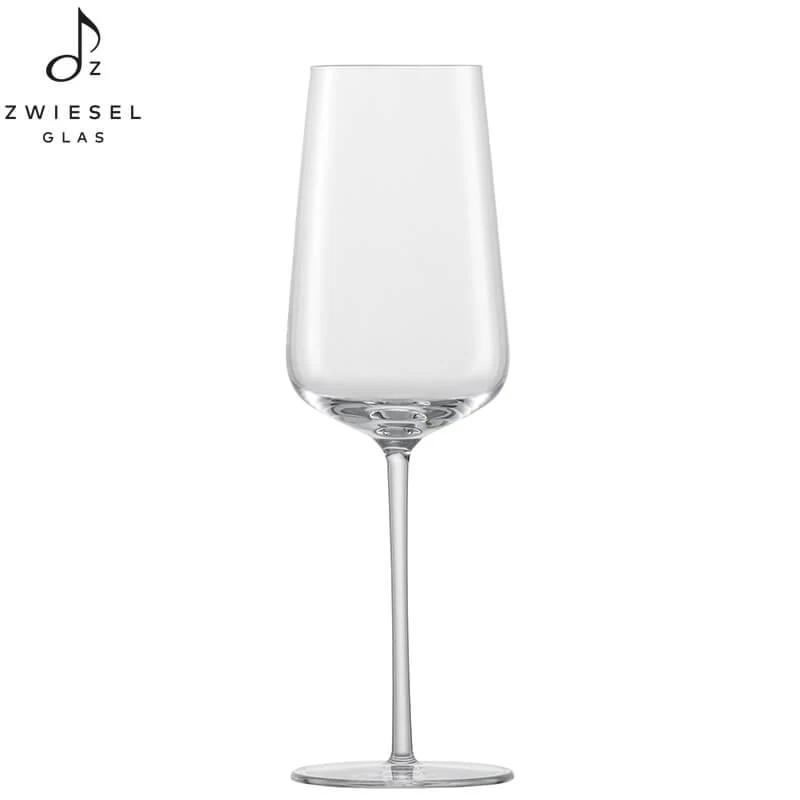 34.8 cl - Vervino Calice Flute in Vetro - Set 6 Pezzi