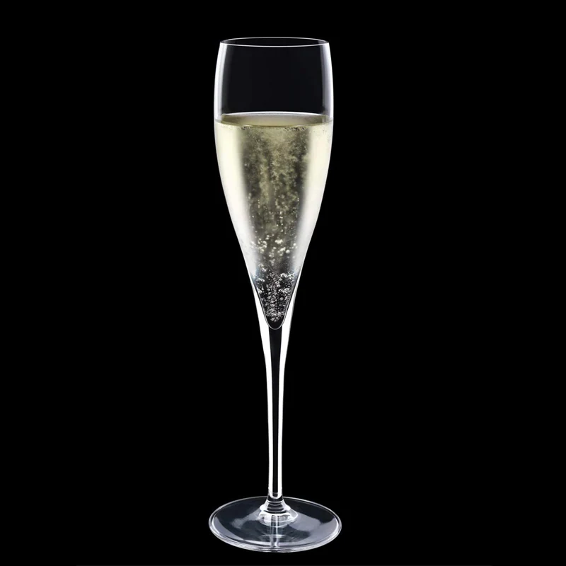 17.5 cl - Vinoteque Calice Flute in Vetro - Set 6 Pezzi