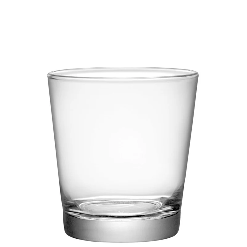 24 cl - Sestriere Bicchiere Acqua in Vetro - Set 3 Pezzi