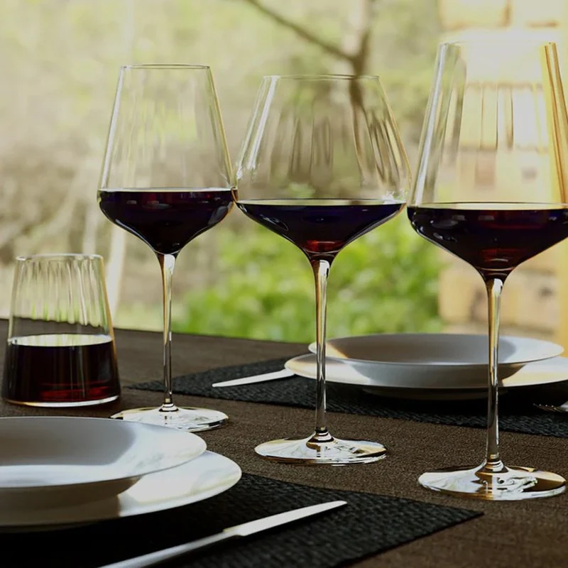 64 cl - Symphony Calice Vino Rosso Bordeaux in Vetro - Set 6 Pezzi