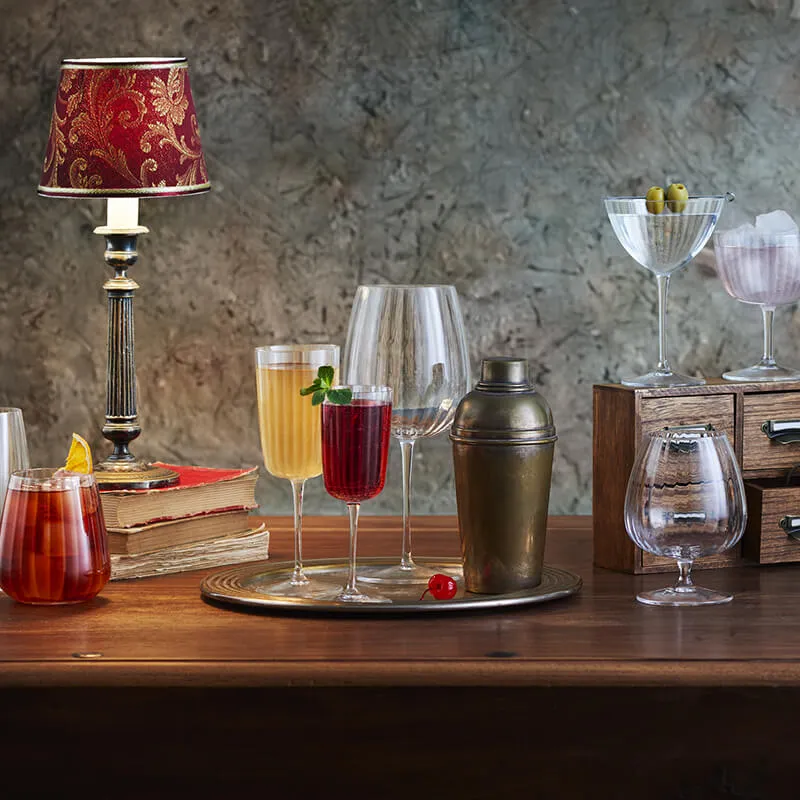 75 cl - Speakeasies Calice Gin Tonic in Vetro - Set 6 Pezzi