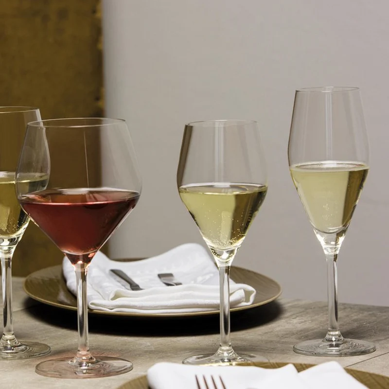 25 cl - Audience Calice Flute in Vetro - Set 6 Pezzi