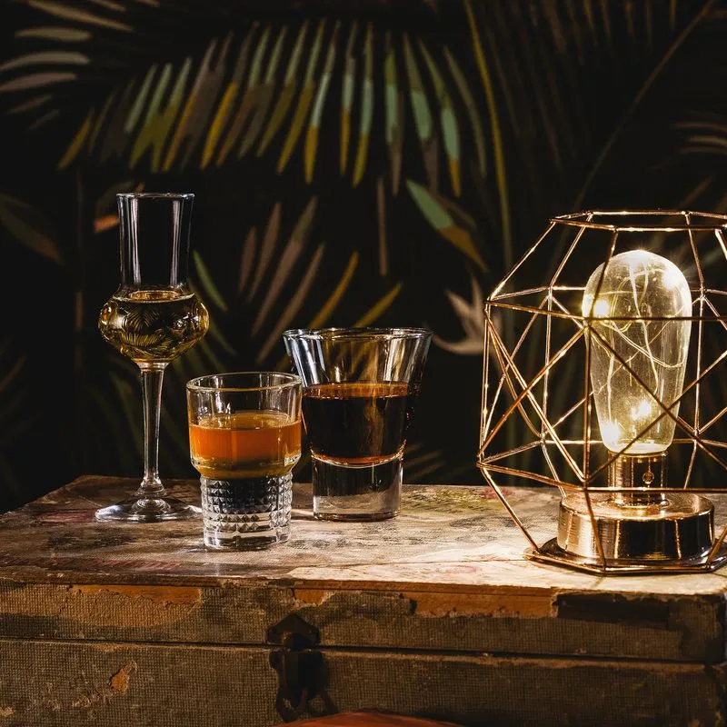 Bartender Set Liquore in Vetro - Set 7 Pezzi