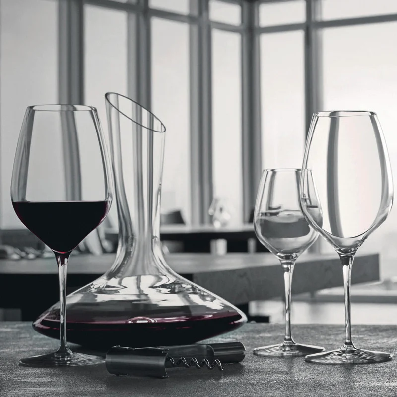 66 cl - InAlto Tre Sensi Calice Vino Rosso in Vetro - Set 6 Pezzi