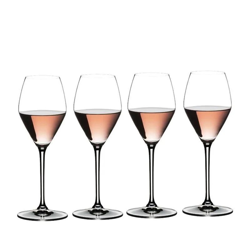 32.2 cl - Mixing Calice Vino Rosato in Vetro - Set 4 Pezzi
