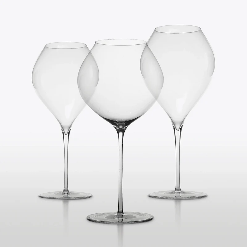 60 cl - Ultralight Calice Vino Rosso in Vetro - Set 2 Pezzi