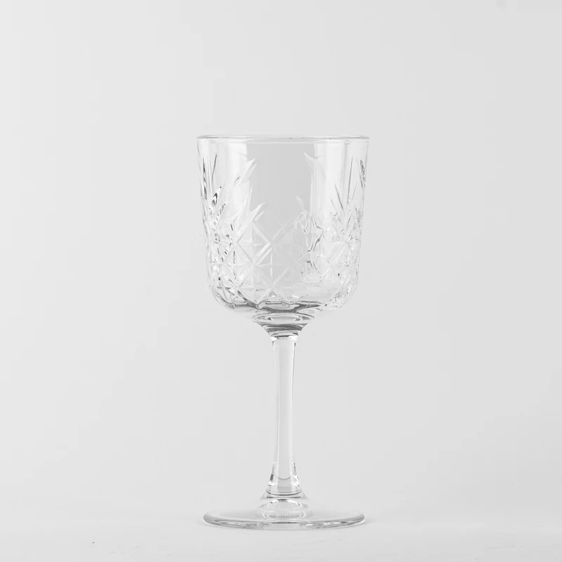 33 cl - Timeless Calice Vino Rosso in Vetro Temperato - Set 4 Pezzi