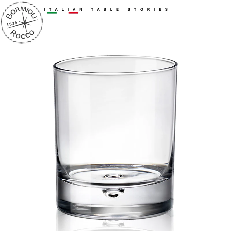 28 cl - Barglass Bicchiere Whisky in Vetro - Set 6 Pezzi