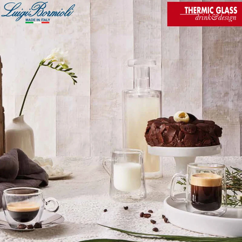 75 cl - Thermic Glass Bottiglia Con Tappo in Vetro Borosilicato