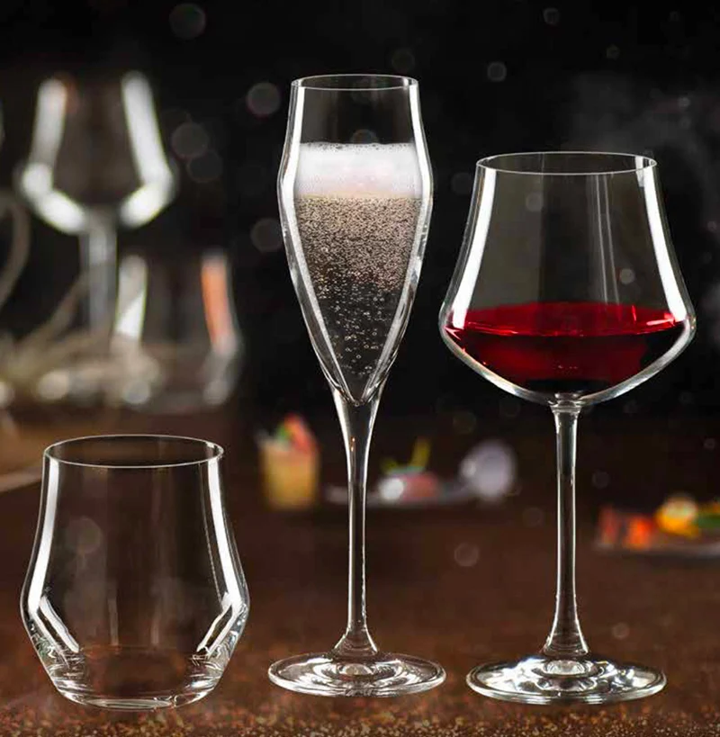 43.1 cl - Ego Calice Vino Rosso in Vetro - Set 6 Pezzi