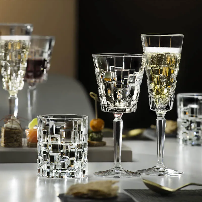 19 cl - Etna Calice Flute in Vetro - Set 6 Pezzi
