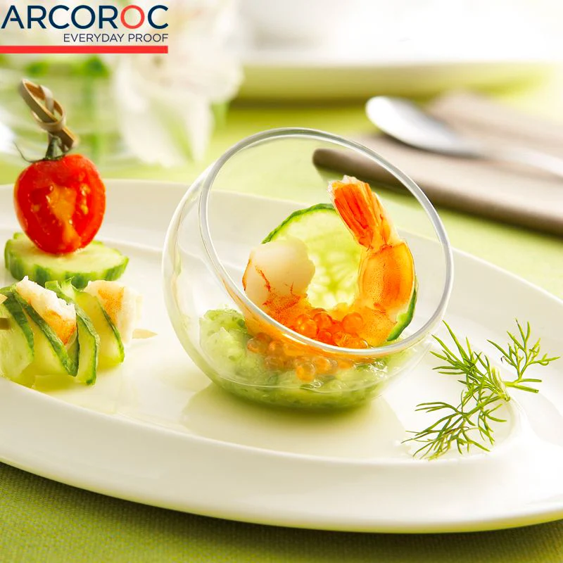 4 cl - Versatile Coppa Gelato in Vetro - Set 12 Pezzi