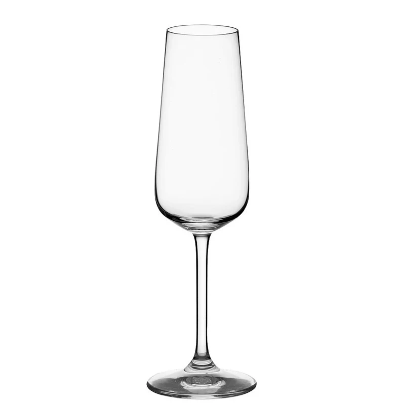 25 cl - Ovid Calice Flute in Vetro - Set 4 Pezzi