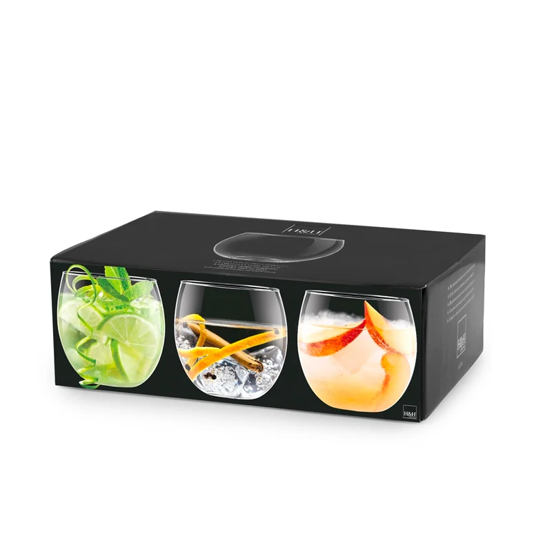 46 cl - Bubbly Bicchiere Acqua in Vetro - Set 6 Pezzi