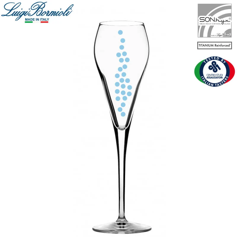 20 cl - Super Calice Flute in Vetro - Set 6 Pezzi