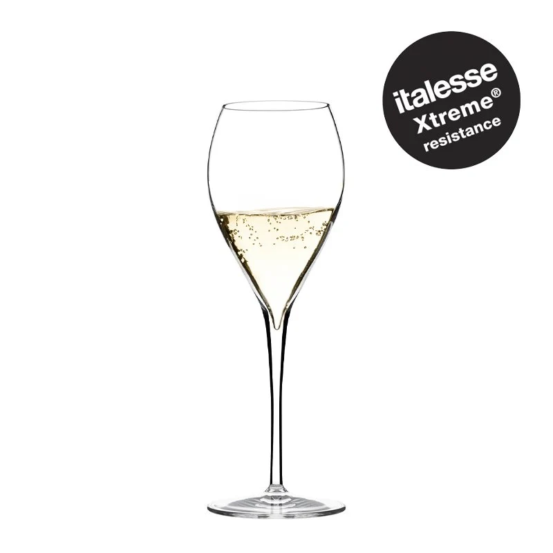 33 cl - Privè Gran Cru Calice Flute in Vetro - Set 6 Pezzi