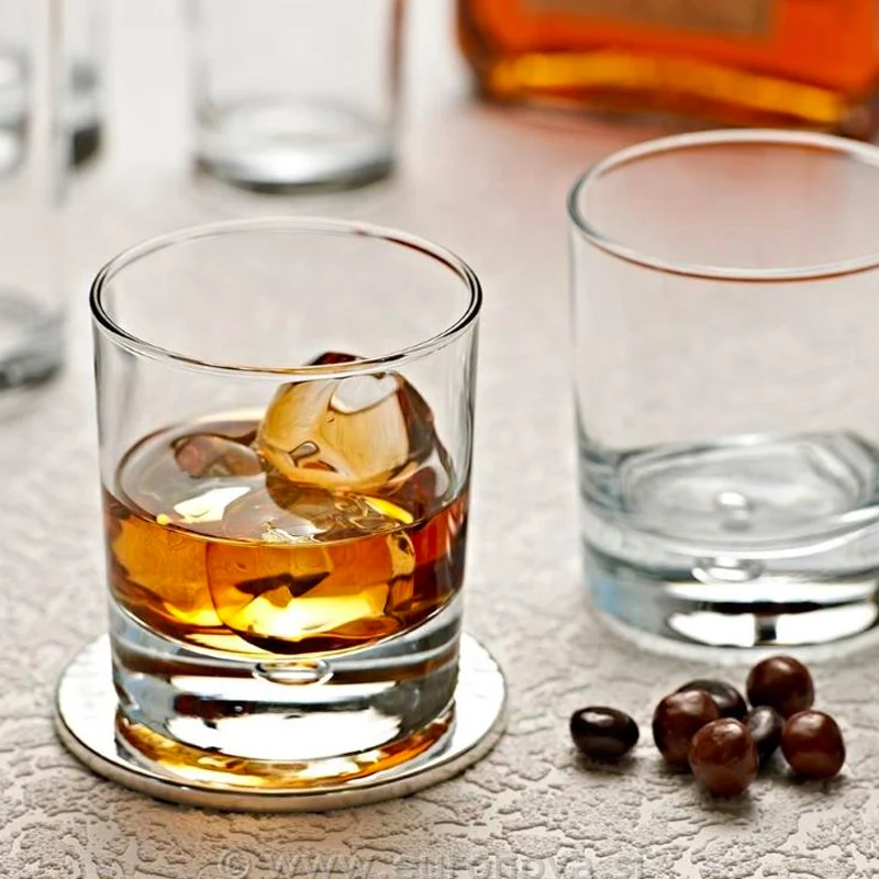 30.5 cl - Centra Bicchiere Whisky in Vetro - Set 6 Pezzi