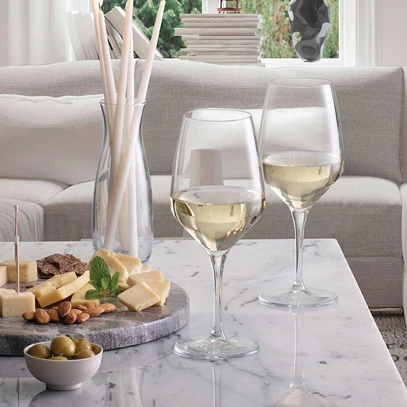 36 cl - Napa Calice Vino Bianco in Vetro - Set 6 Pezzi
